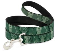 Dog Leash One Dollar Bill Pyramid/Bald Eagle WIDE 1.5"