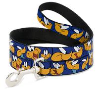 Dog Leash Road Runner Expressions Royal NARROW 0.5"