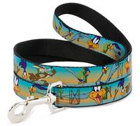 Dog Leash Road Runner/Wile E. Coyote Scene1 Desert NARROW 0.5"