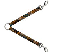 Dog Leash Splitter Cali License Plates Stacked Vintage