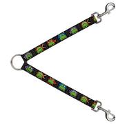 Dog Leash Splitter Classic TMNT Expessions/Battle Gear Gray/Multi Color