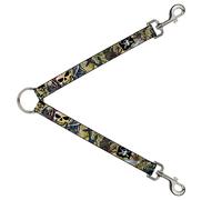 Dog Leash Splitter Dead Men Tell No Tales Tan