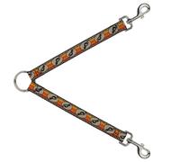 Dog Leash Splitter Kokopelli Icon/Western Tan/Brown/Reds