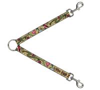 Dog Leash Splitter Live Hard Die Young Tan