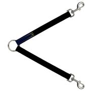 Dog Leash Splitter North Carolina Flag Distressed/Black