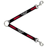Dog Leash Splitter SERIOUSLY…YOU DON'T HAVE A CHANCE Black/Red/White