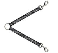 Dog Leash Splitter Tattoo Johnny-Fairies Black/White