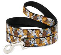 Dog Leash Star Wars 5-Character Poses Stacked