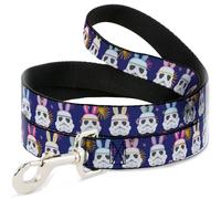 Dog Leash Star Wars Holiday Stormtrooper Easter Bunny Ears Purple