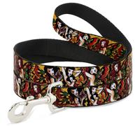 Dog Leash Tattoo Johnny-Butterfly Girl