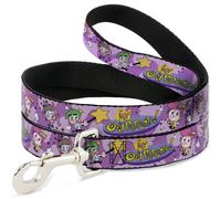 Dog Leash THE FAIRLY ODDPARENTS Timmy with Cosmo and Wanda Group Pose Pinks