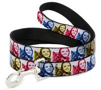 Dog Leash The Wizard of Oz Dorothy and Toto Pose Blocks Blues/Yellows/Reds NARRO