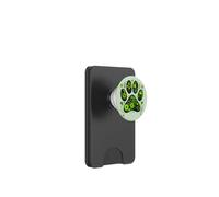Dog Lover Dog Paw Print Sage Green Floral Dog Mom Dog Theme PopSockets PopWallet per MagSafe