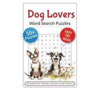 Dog Lovers Word Search Puzzles: Word Searches with Easy to Read Print about Dogs, Paws, Puppies and More | 6x9 inches, 110 pages | 50+ Puzzles...Gifts for Vacation and Holidays