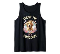 Dog Mama Golden Retriever Unicorno Cute Dogs Rainbow Pet Life Canotta
