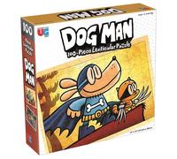 Dog Man Avventure Puzzle In Legno Lenticolare Da 100 Pezzi