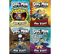 Dog Man Books Series 5-8