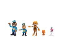 Dog Man Movie Action Figures Multipack Set include figure in scala da 2,5 pollici - ispirate ai giocattoli per film Dog Man Lil Petey Petey Capo e Fl