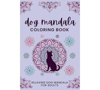Dog mandala: Coloring book