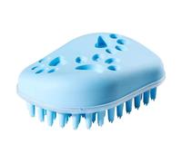 Dog Massage Comb, Pet Cleaning Brush, Portable Kitten Grooming Combs, 3.82x2.76x1.57in Multifunctional Cleaner Pet, Cat Bath Scrubber for Bathing, Washing Dogs