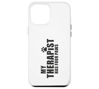 Dog Mom Dad Therapy Pet Lover - Il mio terapista ha quattro zampe Custodia per iPhone 12 Pro Max