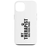 Dog Mom Dad Therapy Pet Lover - Il mio terapista ha quattro zampe Custodia per iPhone 13