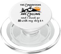 Dog Mountains are Calling I Must Go Hiking Dogs Take a Hike PopSockets PopGrip per MagSafe