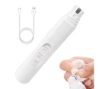 Dog Nail Grinder, Electric Clippers, Cordless Pet Nails Trimmer, Low Noise File Shaver, ricaricabile Grooming Tool Kit for Large, Medium, Small Pets, Home, Soggiorno, Travel, 2.76x2.17x1.18 Inches