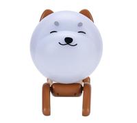 Dog Night Lamp con Proiettore di Luce a Stella a Led Rotante, Lampada da Comodino Carino per Camera da Letto, Simulante Bagliore a Lume di Candela, Ideale per il Sonno Pacifico