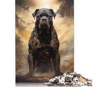 Dog of War Puzzle Impossible 1000 Pezzi Decorazione Per La Casa. Giochi Rilassamento E Intelligence Per Adulti E Ragazzi Da 14 Anni 1000pcs (75x50cm)