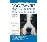 DVM Debra M. Eldredge Dog Owner's Home Veterinary Handbook (Copertina rigida)
