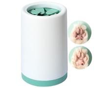 Dog Paw Cleaner Cup, Leakproof Muddy Paw Washer, 3.94x3.39in Portable Foot Cleaning Machine, Washable Soft Bristle Brush for Small, Medium and Large Pets