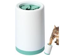 Dog Paw Cleaner, Pet Paw Washer, 3,78 x 3,78 cm, Foot Cleaning Machine, Soft Rubber Brushes, Quick Drying Design for Pet Care Accessory, Prevent Dirty Floors, Quick Wash