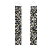 Dog Paw Prints 2-Standard-Scale-2_00x Stampa Striscione per portico per il Ringraziamento, striscioni interni per porta d'ingresso, per tutte le celebrazioni