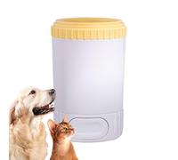 Dog Paw Washer, Automatic Pet Cleaner, Silicone Muddy Scrubber 3.54x3.54in, Gentle Cleaning Brush, Efficient Foot Scrubbing for Pets Small And Big Dog Breeds