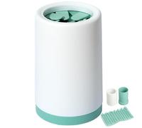 Dog Paw Washing Cup, Leakproof Feet Washer, 3.94x3.39x3.39Inches Muddy Foot Cleaner, Deep Cleaning, Soft Washable, Portable Size Pet Care and Hygiene Equipment