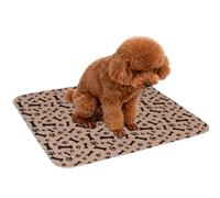 Dog Pee Pads Washable - Reusable Absorbent Crate Mat, Non Slip Leak Proof | Odor Resistant Potty Training System Design, Puppy Urine Indoor Floor Pad For Crate Kennel Balcony Car Easy Clean Pr