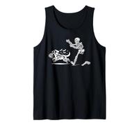 Dog Pet Skeleton Halloween Decor,Can I Pet That Dog Skeleton Canotta