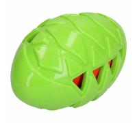 Dog Play Time Tough Crunch Rugby Ball Giocattolo per Cani Medio 13 cm/5" 2 pezzi