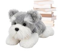 Dog Plush - 15.7in Cute Lying Down Soft Stuffed Animal & Cuddly Pillow