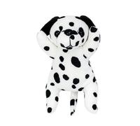 Dog Plush - Cute Puppy Toy for Bedtime Comfort, Soft Cuddly Stuffed Animal with Dalmatian Pattern, Nursery Room Decor for Sofà Bed Playroom Car, Plush Fabric, Gift Ready, 3,94 x 1,97 x 5,91 pollici