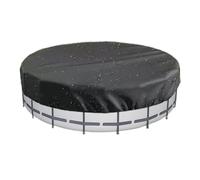 Dog Pool Cover - Oxford Cloth Round Dustproof Shield | Foldable Swimming Pool Cover With Drawstring | Waterproof Protector For Bath Tub Hygiene Training Outdoor Daily Use 4 6 8 10 Ft 140 280 500 600g