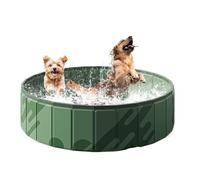 Dog Pool - Dog Bath Tub | Portable Foldable High-Strength Puppy Swim Bathtub with Drenage Hole for Small Dogs, Gatti and Ducks, Summer Funn, Small Breeds, Pet Swim Pool, Quick Cleaning