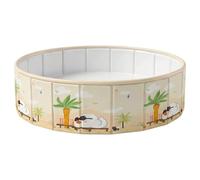 Dog Pool | Foldable Pet Swimming Tub for Backyard and Beach Fun
