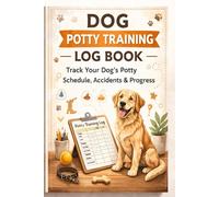Dog Potty Training Log Book: Track Your Dog’s Potty Schedule, Accidents & Progress | 6" x 9", 120 Pages: Daily Potty Training Tracker for Puppies - ... Breaks, Feeding Times & Training Success