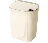 Dog Proof Trash Can - Touch Free Waste Bin | Smart Motion Sensor Container with Cover, Stylish Odor Blocking Rubbish Solution for Apartments, Dorms, workspacez, Bathroom, Modern Kitchen Accessory