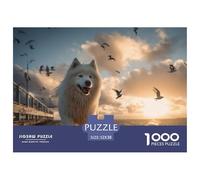 Dog Puzzle 1000 Pezzi Cute Pet Adorable Puppy - Puzzle Mural Decorativo, Relax Creativo, Idee Regalo Originali, Poster Incluso - 52x38cm/1000pcs