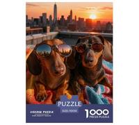 Dog Puzzle 1000 Pezzi Cute Pet - Gioco Emozionante Serale, Materiale Premium, Ideazione Calma E Creativa - 70x50cm/1000pcs