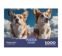 Dog Puzzle 1000 Pezzi Cute Pet - Puzzle Mural Decorativo, Relax Creativo, Idee Regalo Originali, Poster Incluso - 52x38cm/1000pcs