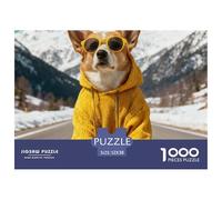 Dog Puzzle 1000 Pezzi Relax Cute Pet Adorable Puppy - Ideale Per Meditazione E Mindfulness, Alta Definizione, Giochi Da Tavolo - 52x38cm/1000pcs